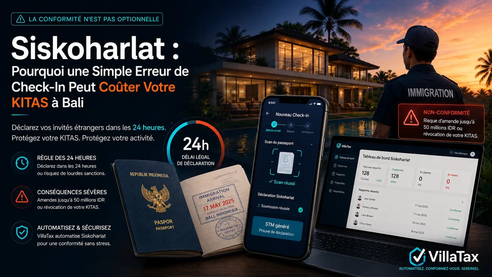 Siskoharlat : Pourquoi une Simple Erreur de Check-In Peut Coûter Votre KITAS à Bali