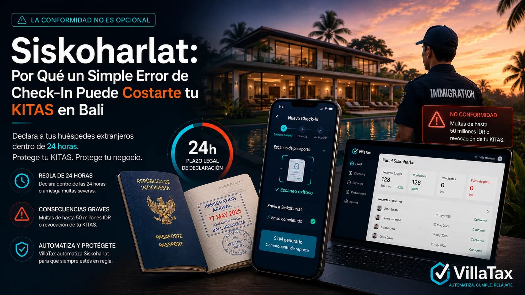 Siskoharlat: Por Qué un Simple Error de Check-In Puede Costarte tu KITAS en Bali