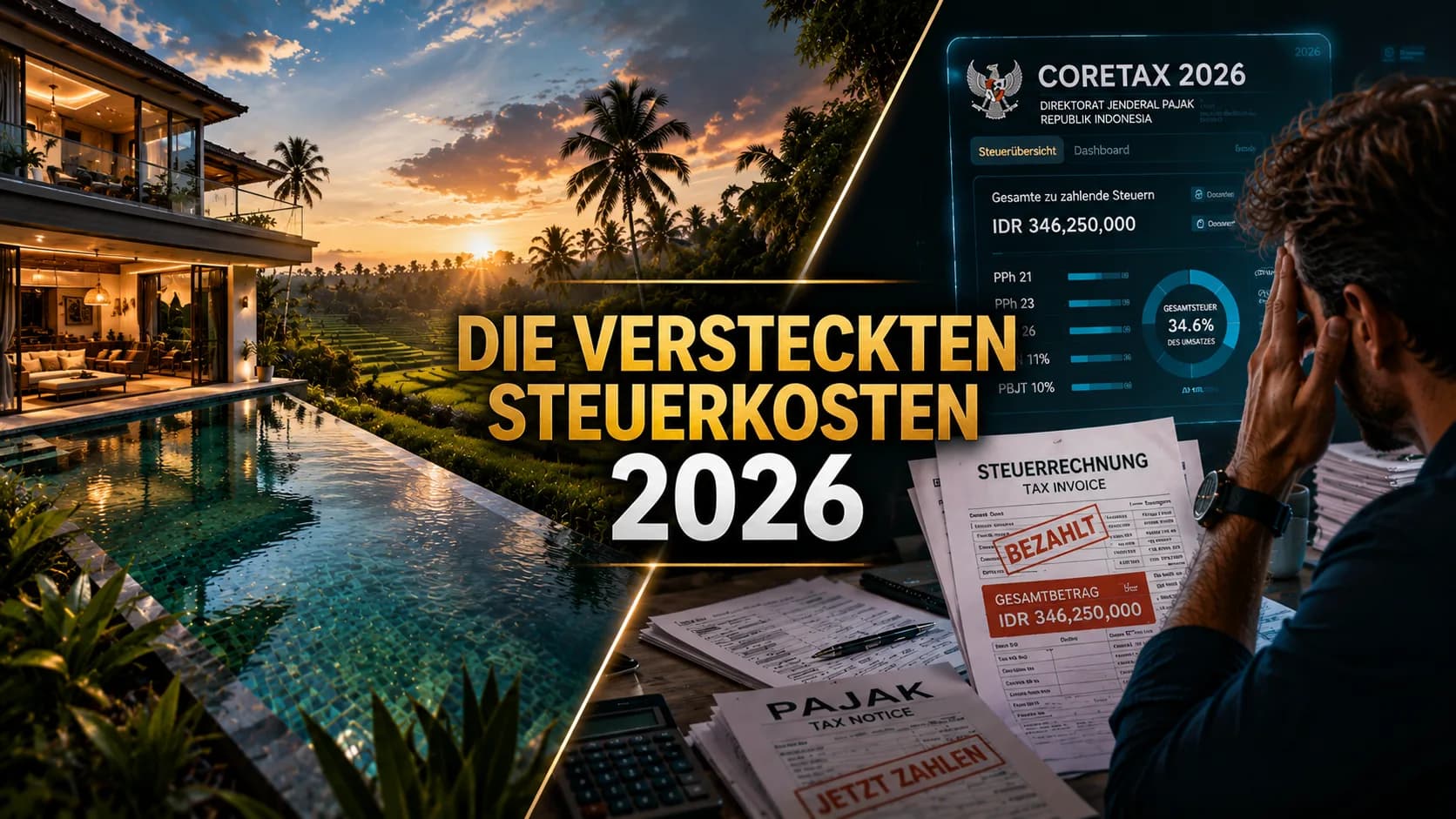 Eine Villa auf Bali kaufen 2026: Die wahren Steuerkosten, die niemand Ihnen nennt