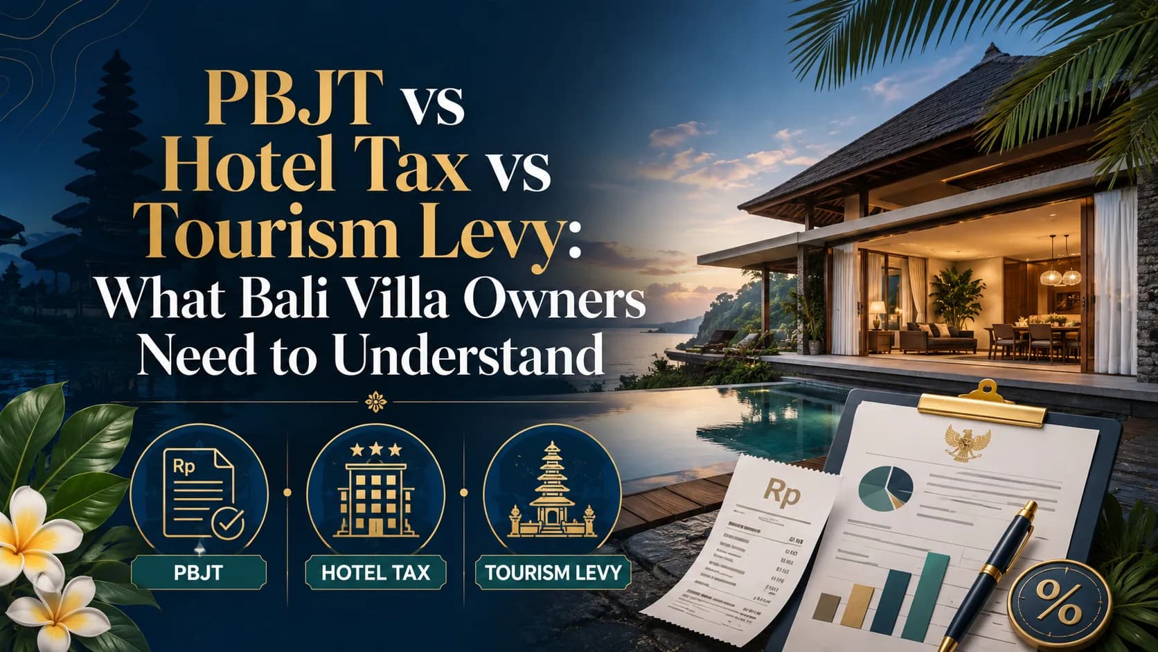 PBJT vs Hotel Tax vs Tourism Levy: What Bali Villa Owners Need to Understand