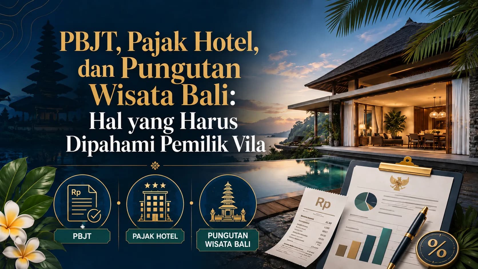 PBJT, Pajak Hotel, dan Pungutan Wisata Bali: Hal yang Harus Dipahami Pemilik Vila